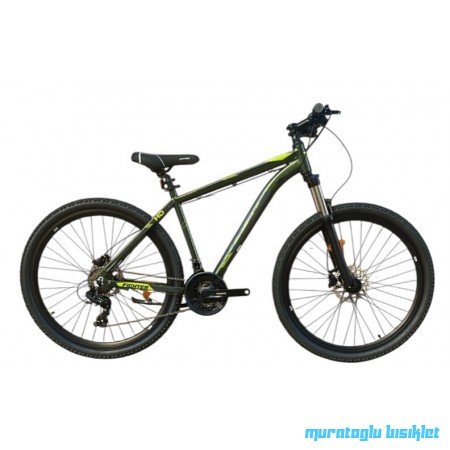 29J RUUT FIGHTER 21V HD DAĞ BİSİKLETİ - PETROL YEŞİLİ LİME - 50