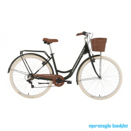 28J BİSAN SORRENTO-S ŞEHİR BİSİKLETİ - KOYU YEŞİL - 44