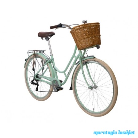 28J CARRARO ELENA BAYAN ŞEHİR BİSİKLETİ - AÇIK YEŞİL/BEYAZ - 43