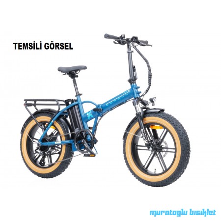 20J CORELLİ QUINOX ELEKTRİKLİ BİSİKLET - KOYU YEŞİL - 42 KADRO