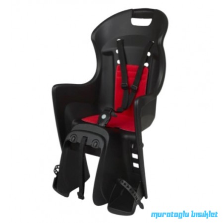 POLISPORT ÇOCUK TAŞIYICI KOLTUĞU - SİYAH KIRMIZI