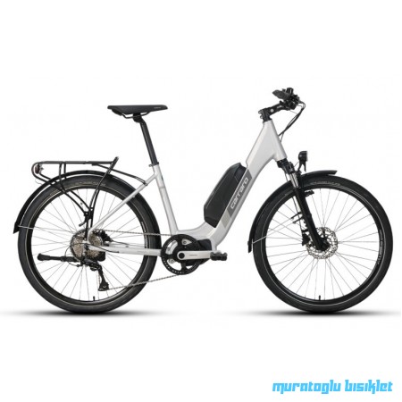 26J CARRARO PADOVA 8V ELEKTRİKLİ ŞEHİR BİSİKLETİ - MAT GRİ/KOYU GRİ - 44