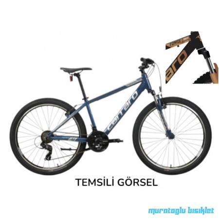 26J CARRARO FORCE 600 DAĞ BİSİKLETİ - MAT SİYAH BRONZ - 38 KADRO
