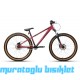 26J CARRARO  BANDIT 1-V HD DAĞ BİSİKLETİ - MAT KOYU KIRMIZI SİYAH - 31 KADRO