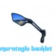 MEACHOW - Ayna - ME-003 BL Sol 360 - Lens:Mavi Kol:22.2mm