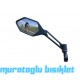 MEACHOW - Ayna - ME-005 BL Sol 360 - Lens:Mavi Kol:22.2mm