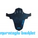 EVO PVC ÇAMURLUK ÖN-ARKA UYUMLU - Siyah Mavi