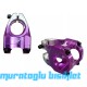 MEROCA Gidon Boğazı  Alüminyum 31.8mm - Mor Gri