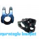 LUNJE Gidon Boğazı  Alüminyum 31.8mm - Lacivert Gri
