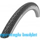 Schwalbe DIŞ LASTİK 700x40C ROAD CRUISER K-GUARD, TWINSKIN SİYAH-BEYAZ ŞERİT