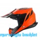 SWAY - FS-618 STARDUST CROSS KASK - PARLAK TURUNCU SİYAH - XLARGE BEDEN