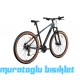 27.5J KRON XC 150 24V HD DAĞ BİSİKLETİ - MAT SİYAH FÜME - 43 KADRO
