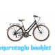 28J BİANCHİ RUBINO DELUXE LADY ŞEHİR BİSİKLETİ - SİYAH KIRMIZI - 43 KADRO