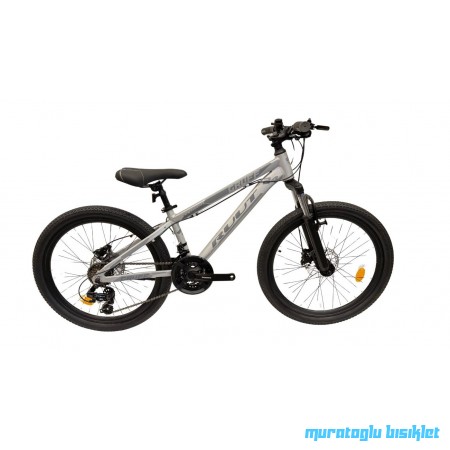24J RUUT GRUFF HD 21V DAĞ BİSİKLETİ - GRİ SİYAH - 30 KADRO
