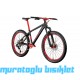 26J KRON REBEL 8V HD DAĞ BİSİKLETİ - MAT SİYAH KIRMIZI - 38 kadro