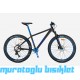 26J KRON REBEL 8V HD DAĞ BİSİKLETİ - MAT SİYAH MAVİ - 38 kadro