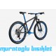 27.5J KRON REBEL 8V HD DAĞ BİSİKLETİ - MAT SİYAH MAVİ - 42 kadro