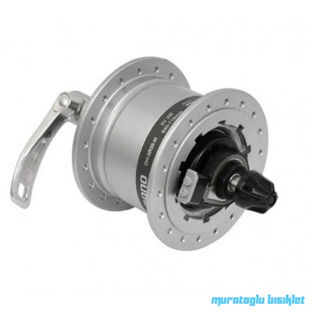 SHIMANO ÖN GÖBEK DİNAMOLU 36 delik MANDALLI SİYAH