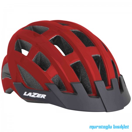 Lazer Kask Compact CE-CPSC- 54/61CM - KIRMIZI