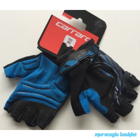 CARRARO GEL KISA PARMAK ELDİVEN CRO-008A - MAVİ - M beden