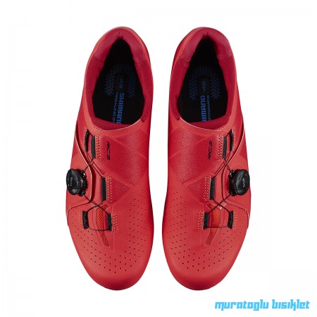 SHIMANO Ayakkabı SH-RC300M  - KIRMIZI - 45 numara
