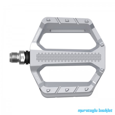 SHIMANO DÜZ ALİMÜNYUM PEDAL PD-EF202 - GÜMÜŞ