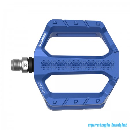SHIMANO DÜZ ALİMÜNYUM PEDAL PD-EF202 - MAVİ