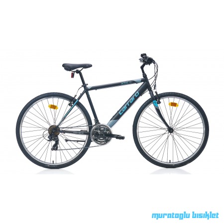 28J CARRARO ACTIVE 280 ŞEHİR BİSİKLETİ - SİYAH GRİ MAVİ - 49