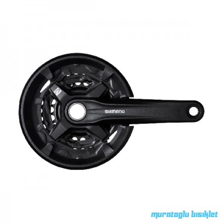 SHIMANO Aynakol 9-Vites Siyah w/ CG FC-MT210-3 40/30/22T 175mm