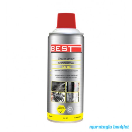 BEST - ZİNCİR YAĞLAYICI SPREY LU-80 400 ml