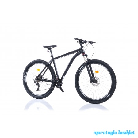 29J CORELLİ ÖZEL SERİ 30 VİTES DAĞ BİSİKLETİ - SİYAH GRİ - 51  kadro