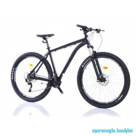 29J CORELLİ ÖZEL SERİ 30 VİTES DAĞ BİSİKLETİ - SİYAH GRİ - 51  kadro