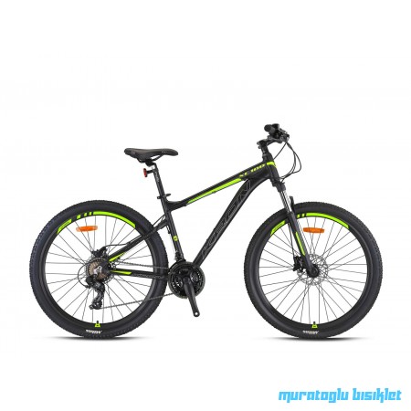 29J KRON XC 100 HD DAĞ BİSİKLETİ - MAT SİYAH GRİ NEON SARI - 51 KADRO