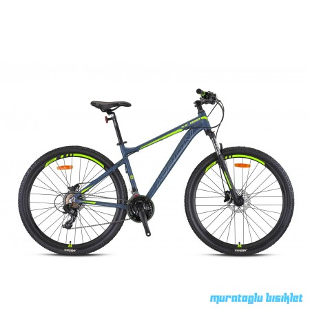 29J KRON XC 100 HD DAĞ BİSİKLETİ - MAT GRİ GRİ NEON SARI - 46 KADRO