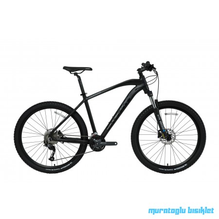 27.5J BİSAN MTX 7400 DAĞ BİSİKLETİ - MAT SİYAH - 48 KADRO