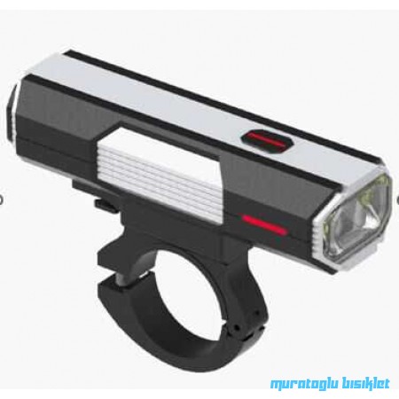 Eastpower ÖN FAR EBL-3380 700LM USB IP65 SU GEÇİRMEZ - Siyah Gri