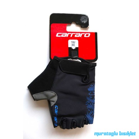 CARRARO KISA PARMAK ELDİVEN CR-23012 - MAVİ - M BEDEN