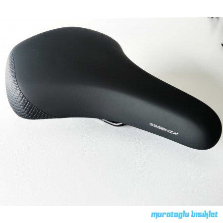 Selle Royal SELE ESSENZA PLUS KUTUSUZ SİYAH , ÇELİK RAY , KELEPÇESİZ - SİYAH