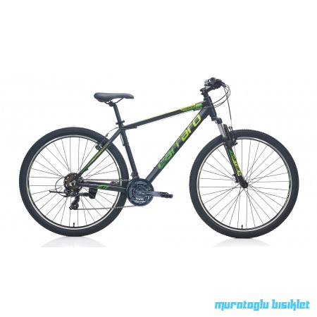 29J CARRARO FORCE 900 DAĞ BİSİKLETİ - MAT SİYAH YEŞİL - 48