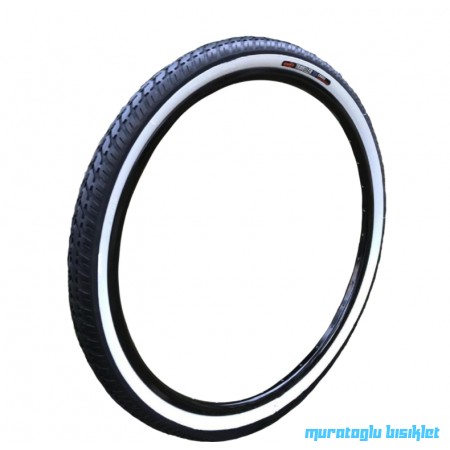 CST DIŞ LASTİK ŞEHİR 26X2.00 C1103 BEYAZ YANAK