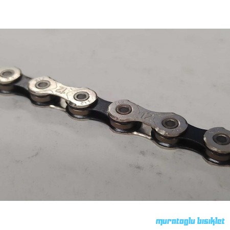 KMC X12 NPBK 116 LINK 12-VITES SIYAH/GÜMÜS  KUTUSUZ