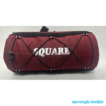 SQUARE S-795 Gidon yatay Silindir çanta BORDO