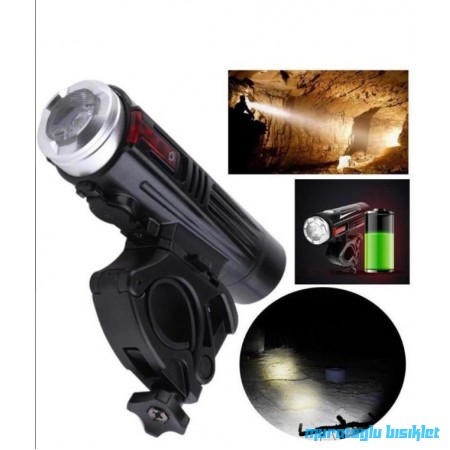 TEX XBYC-6113  USB 880 LUMEN ÖN IŞIK