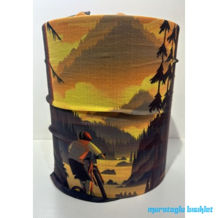 TEX XBYC 6513 BANDANA - SARI TURUNCU SİYAH