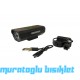 TEX XBYC 6127 ÖN FAR 800 LÜMEN USB - SİYAH