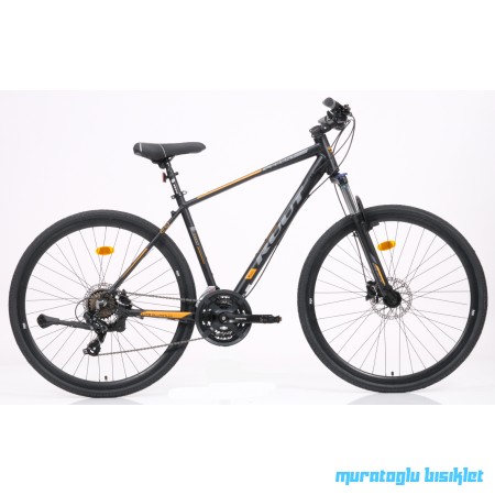28J RUUT LEGENT 2.0 21V HD ŞEHİR BİSİKLETİ - SİYAH TURUNCU - 51 KADRO