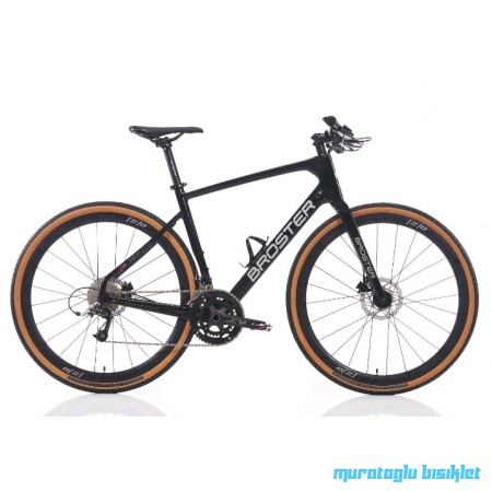 28J BROSTER ENDURO HYBRIT CR-1000 ŞEHİR BİSİKLETİ - SİYAH - 51 KADRO