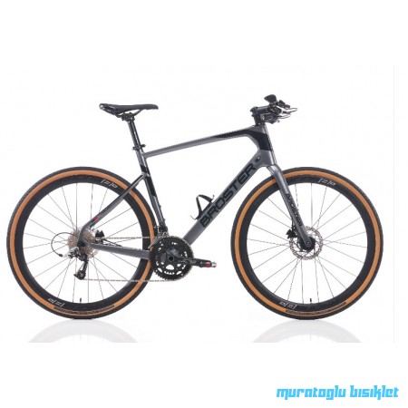 28J BROSTER ENDURO HYBRIT CR-1000 ŞEHİR BİSİKLETİ - GRİ - 54 KADRO