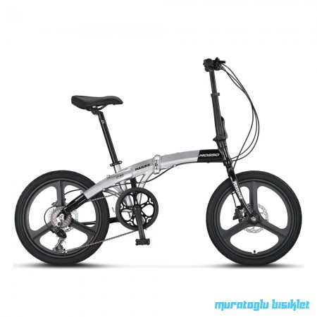 20J MOSSO MARINE 2D-7V KATLANIR BİSİKLET - SILVER SİYAH