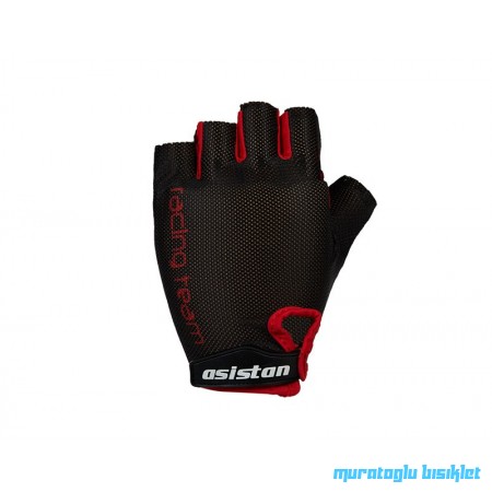 Asistan Cape Gl 200 Kısa Parmak Eldiven - Siyah Kırmızı - Small Beden
